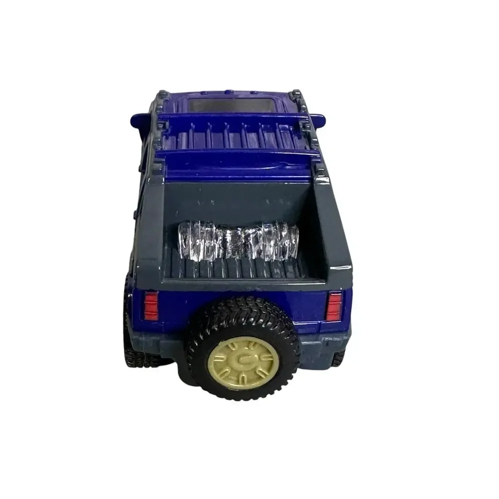 McDonalds GM Hummer 2006 Happy Meal Plastic Toy Blue